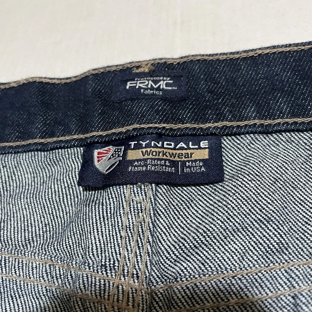 Tyndale FR Flame Resistant NFPA 2112 CAT 2 ATPV 15 Work Jeans Mens 38x29 USA
